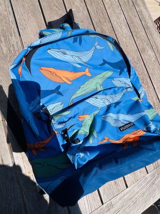 Mochila Villervalla azul 