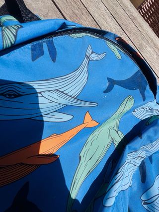 Mochila Villervalla azul 
