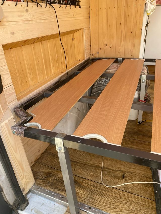 Cama furgoneta Fiat Ducato, jumper y boxer