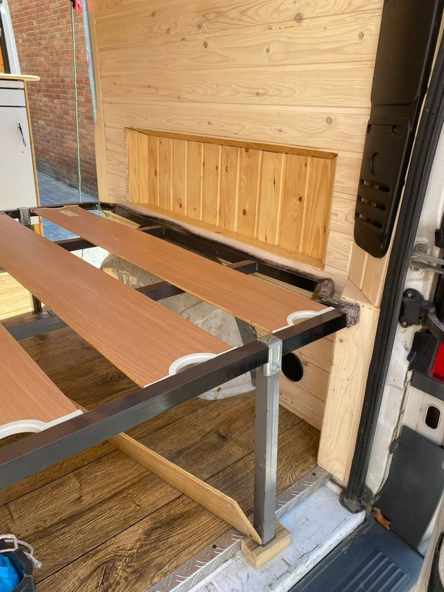 Cama furgoneta Fiat Ducato, jumper y boxer