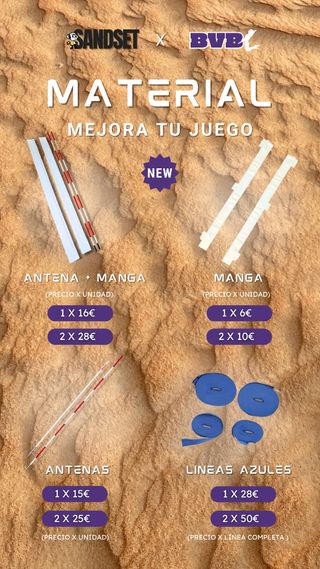 Repuestos voley playa 2a mano