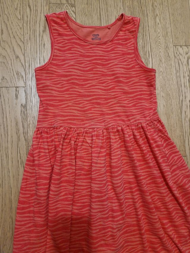 Vestito corallo Ovs taglia 9-10 (140) come nuovo