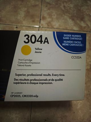 Tóner HP LaserJet 304A amarillo (CC532A)