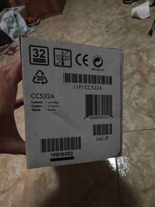 Tóner HP LaserJet 304A amarillo (CC532A)