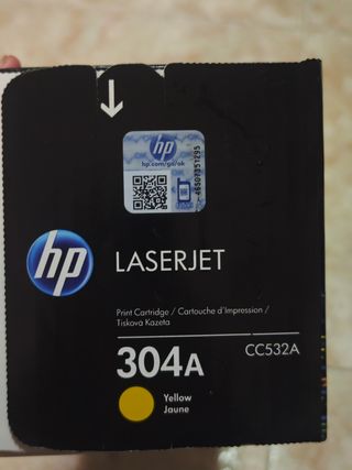 Tóner HP LaserJet 304A amarillo (CC532A)
