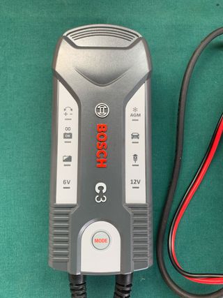Cargador Bosch C3 - Baterías 6V/12V