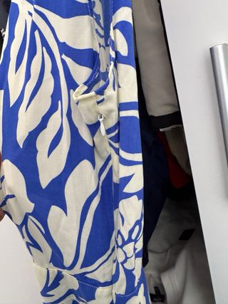 Mono azul y blanco - Fiesta - Talla M