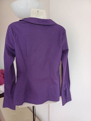 Camicia Viola Donna - Nuova