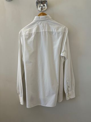 Camisa Tommy Hilfiger blanca, talla M