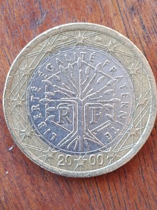Moneda 1€ Francia 2000