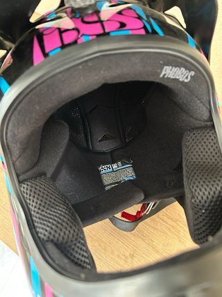 Casco iXS integral: seminuevo