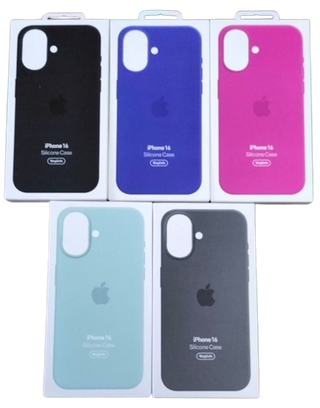 Fundas Apple iPhone 16 Silicona con MagSafe