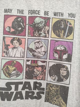 Camiseta Star Wars manga corta