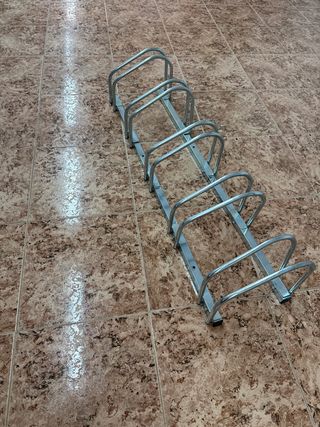 Soporte 5 bicis - Acero