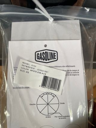Casco moto Gasoline XS