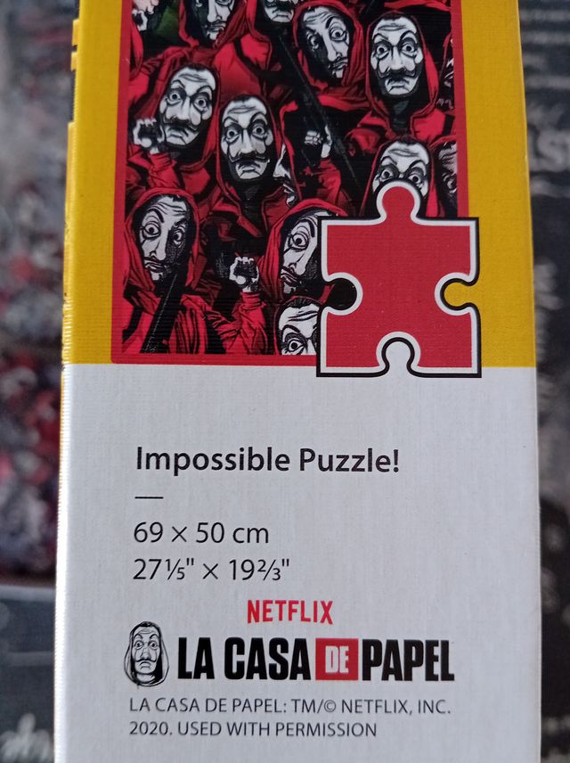 Puzzle La Casa di Carta 1000pz