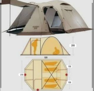 Tenda Ferrino Poseidon 2+2