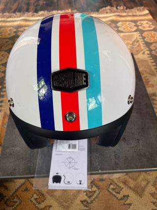 Casco moto Gasoline XS Retro