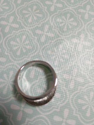 Anillo plata mujer brillante