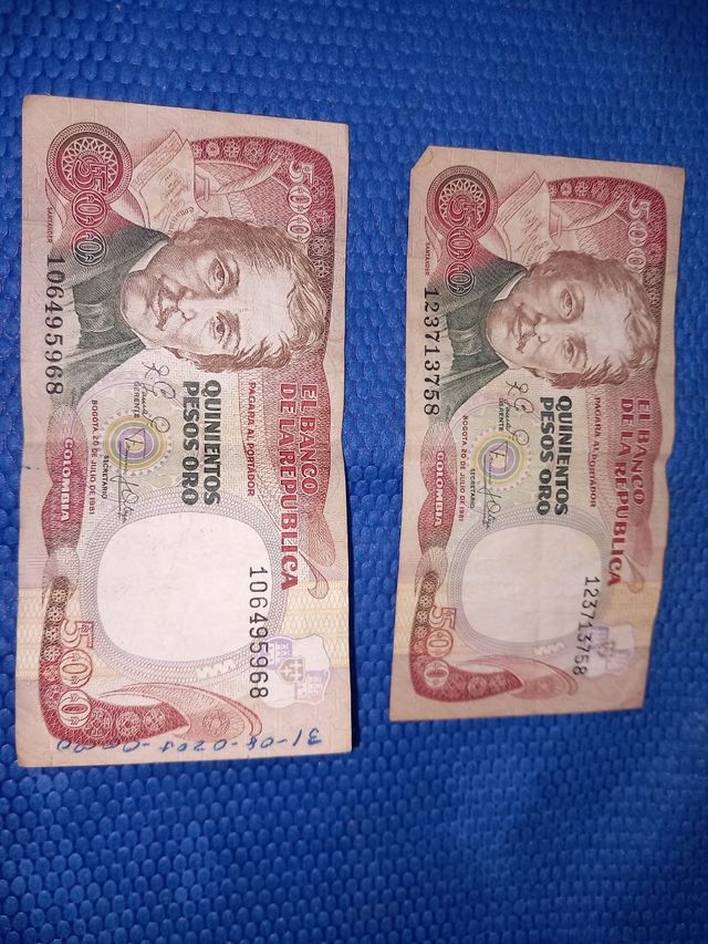 BILLETES DE VARIOS PAISES