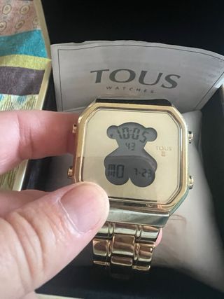 Reloj Tous Oso Dorado