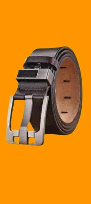 CINTURÓN CUERO HOMBRE TALLA GRANDE 160 CM