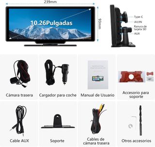 Pantalla Táctil de 10.26 Pulgadas con CarPlay