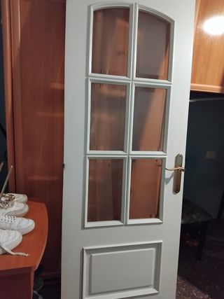 Puerta interior madera