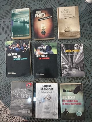 pack 9 libros por 20$