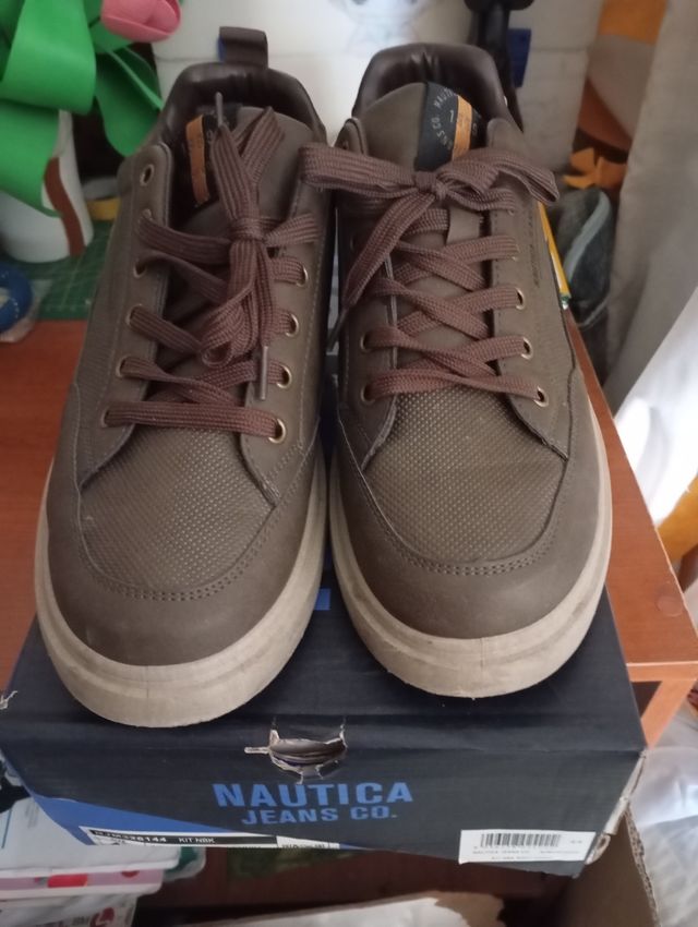 Scarpe Nautica Marroni Uomo