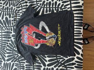 Camiseta AC/DC World Tour '77