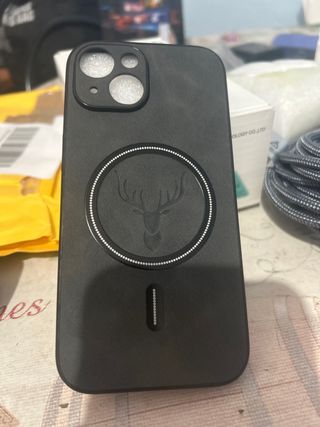 Funda iPhone 15- MagSafe - Negra