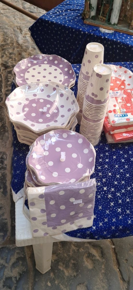 Set Festa: Piatti :& bicchieri