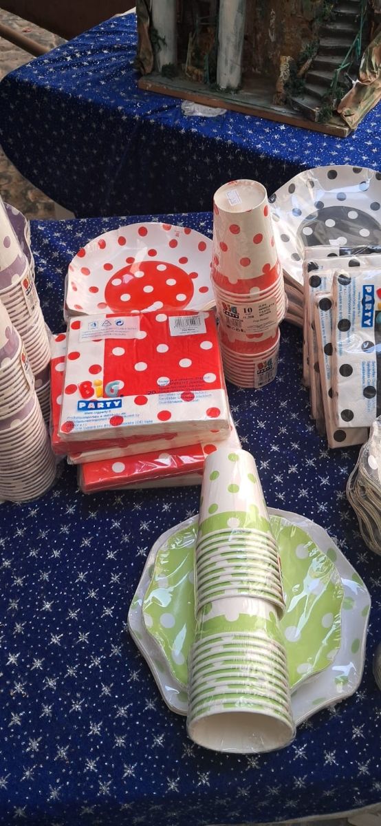 Set Festa: Piatti :& bicchieri