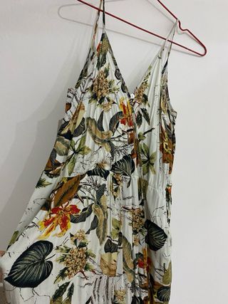 Mono tirantes estampado floral