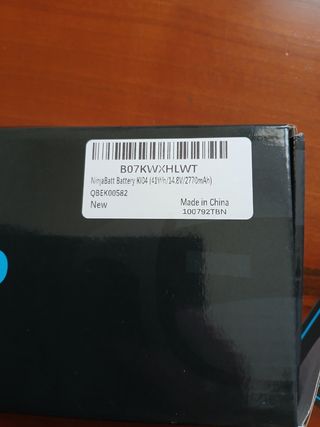 Batteria NinjaBatt Pro 2600mAh
