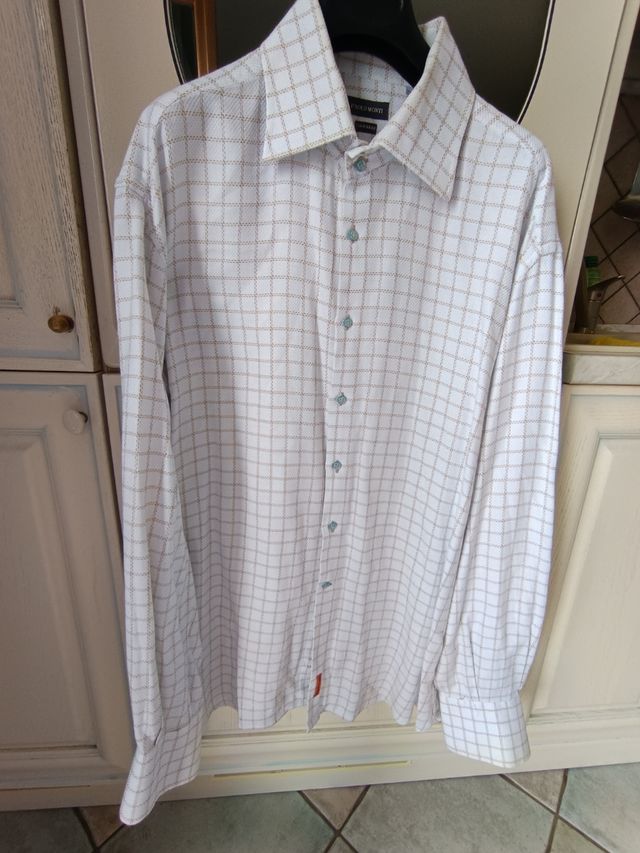 Camicia Paolo Monti XXL bianca