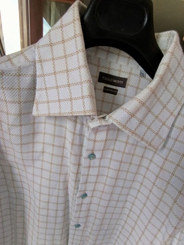 Camicia Paolo Monti XXL bianca
