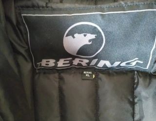 Cazadora Moto Bering - Beige/Negra