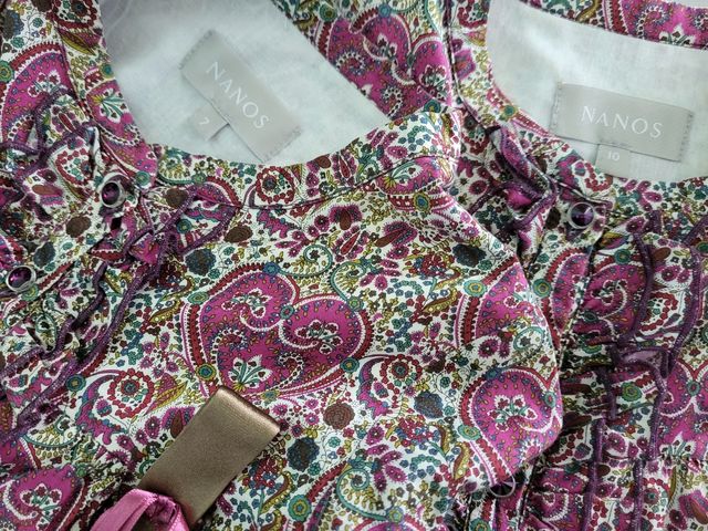 Vestidos Nanos niña (2 uds) - Tallas 7 y 10