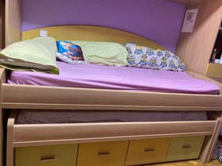 Cama nido infantil - madera