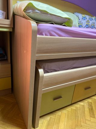 Cama nido infantil - madera