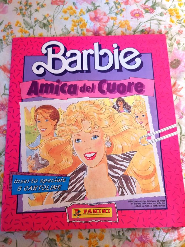 Album Figurine Barbie anni '80