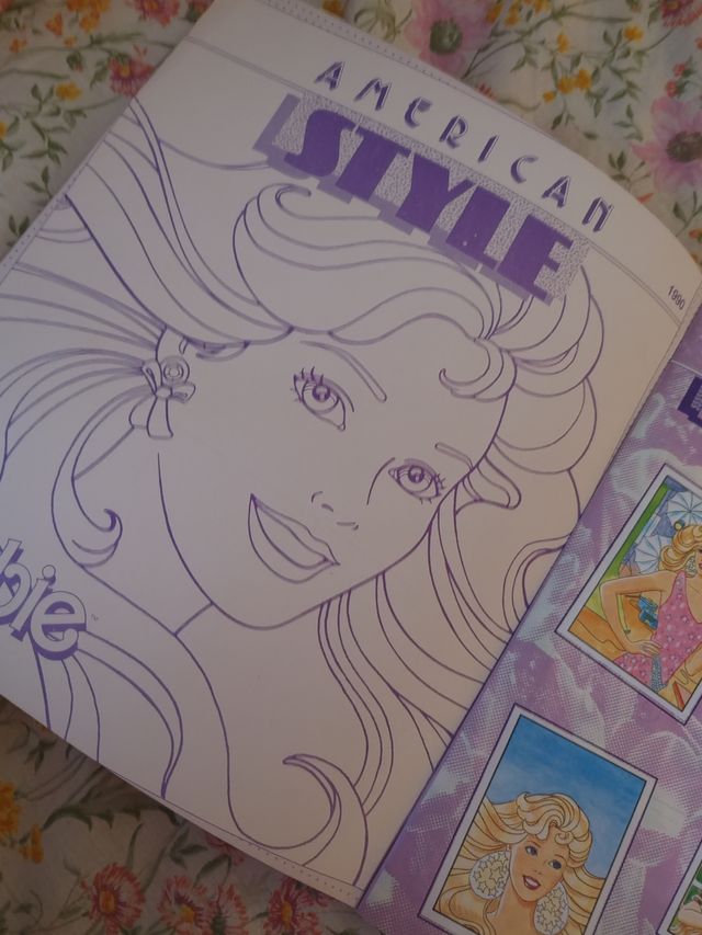 Album Figurine Barbie anni '80