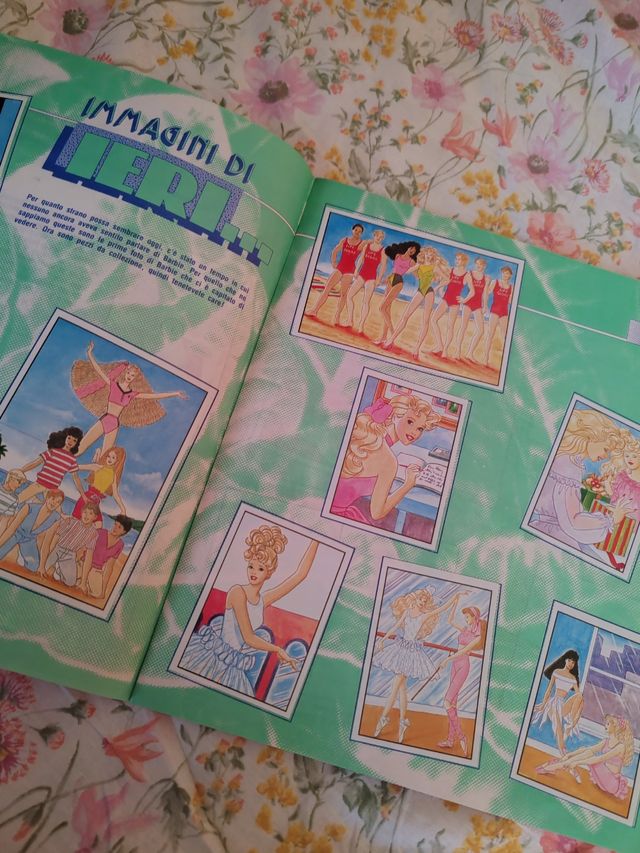 Album Figurine Barbie anni '80