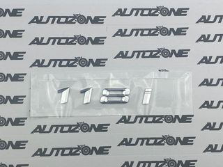 Emblema 118i cromado para maletero de BMW Serie 1