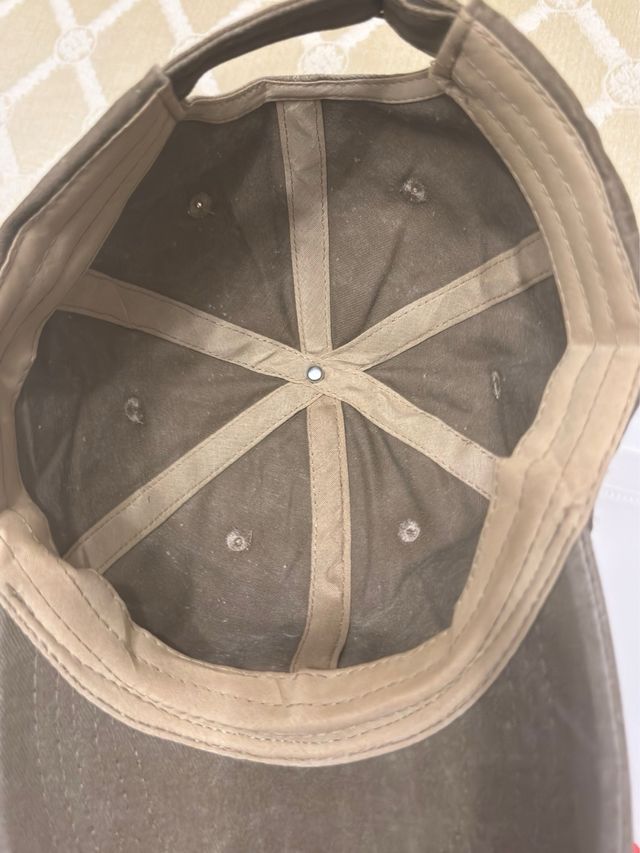 Cappellino Saint Barth - marrone e bianco