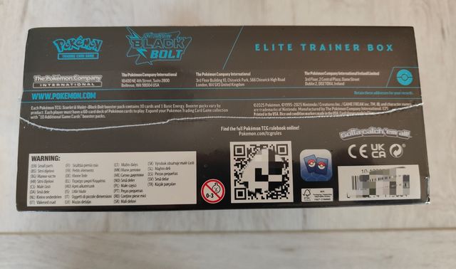 ETB Black Bolt Pokémon