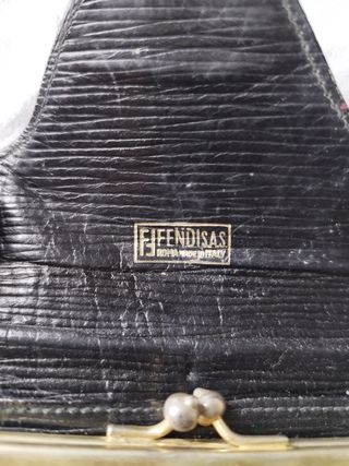 Portafoglio Fendi vintage nero