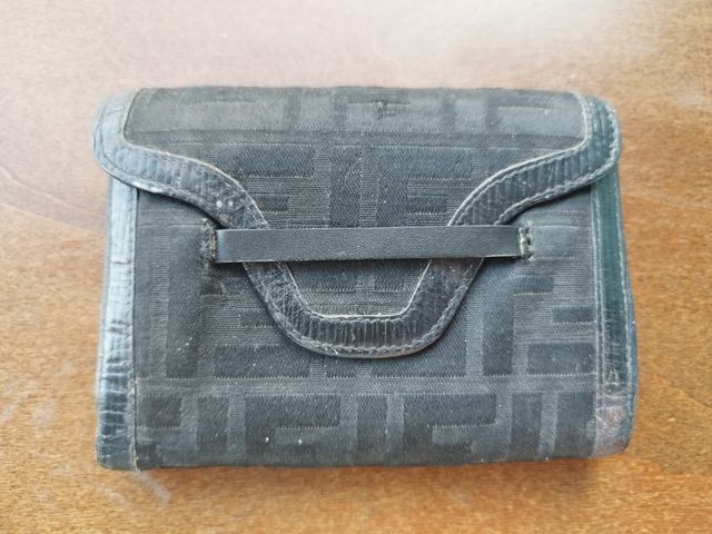 Portafoglio Fendi vintage nero